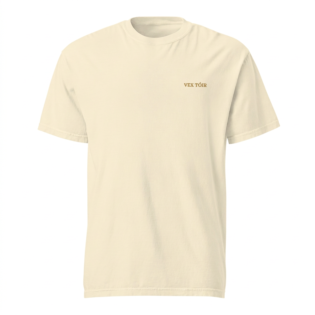 VEX TÓIR Ivory Heavyweight Tee